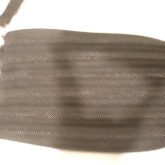 Bam Wristlet - Black + Silver Hardware - Picture 2 of 3
